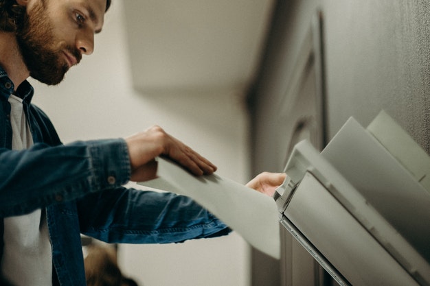 The printer used to print checks