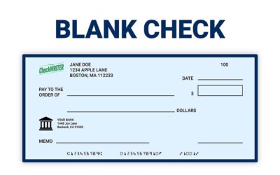 What Is a Blank Check?
