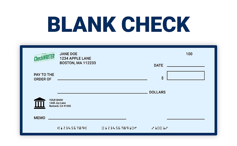 What is a Blank Check?