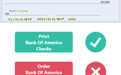Bank Of America Checks