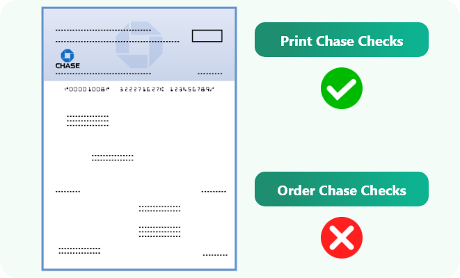 bank account number on check chase