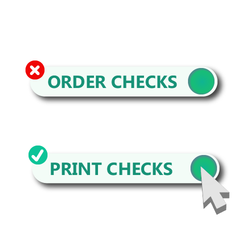 Checks Online Order? Instead Print Yourself Online Now