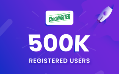 OnlineCheckWriter.com Has Reached 500K Registered Users