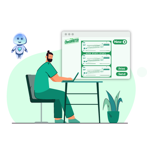 Write Check Online On Any Printer/Paper. Print Yourself