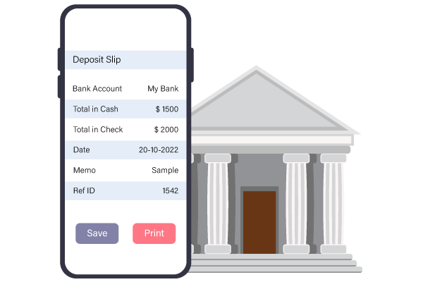 Deposit Slip of Any Bank