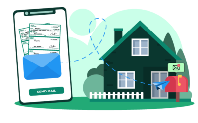 Mail Checks from the Comfort of Your Home or Office