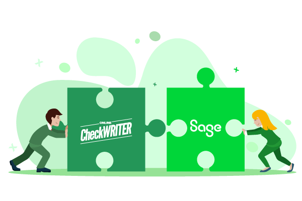 OnlineCheckWriter.com Integrated With Sage Business Accounting Software