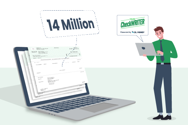 OnlineCheckWriter.com - Powered by Zil Money, Processed 14 Million Checks Print Yourself Now