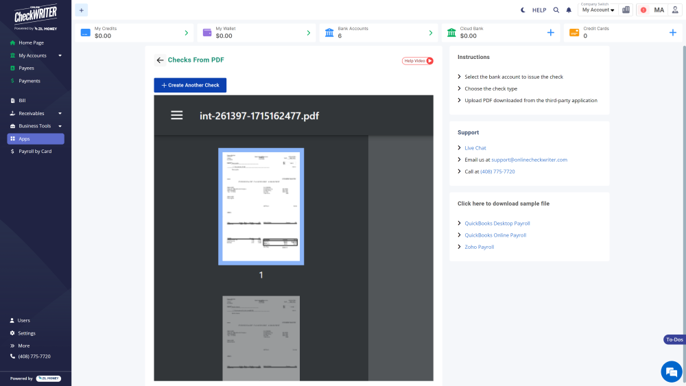 QuickBooks Payroll Integration