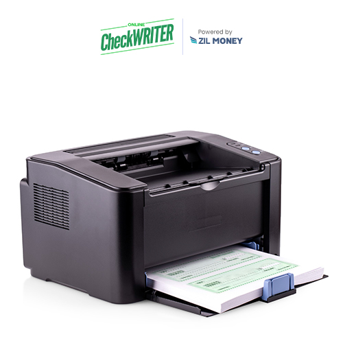 A Printer Is Placed on a Table. It Represents Check Printing For Modern Businesses