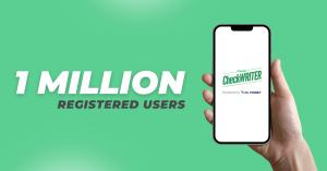 OnlineCheckWriter.com - powered by Zil Money Crosses One Million Registered Users