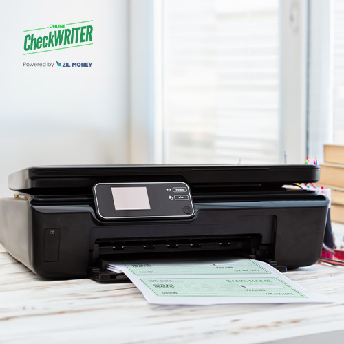 A Regular Printer Printing Checks On Blank Stock Paper Instead of Buy Cheap Checks. Empower Your Business with Secure and Efficient Check Printing Services.