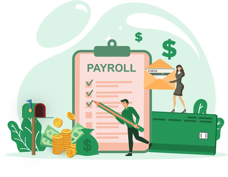 Image of a Payroll Tax Calculator Interface, Highlighting Secure Payment Options and Cashback Rewards for Paychex Flex® Users