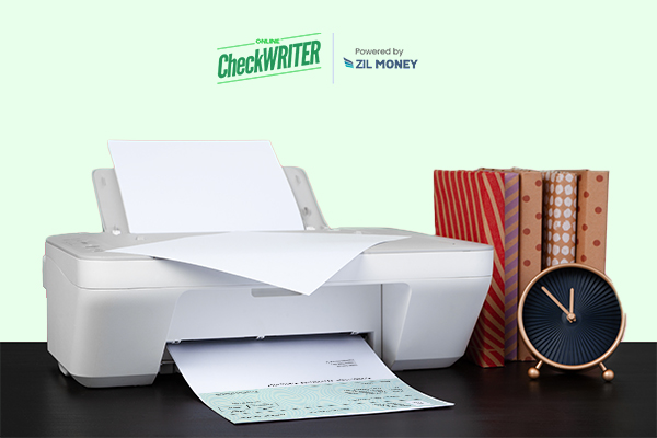 A Regular Printer Print a Personal Check On Blank Stock Paper Empower Your Business with Securely