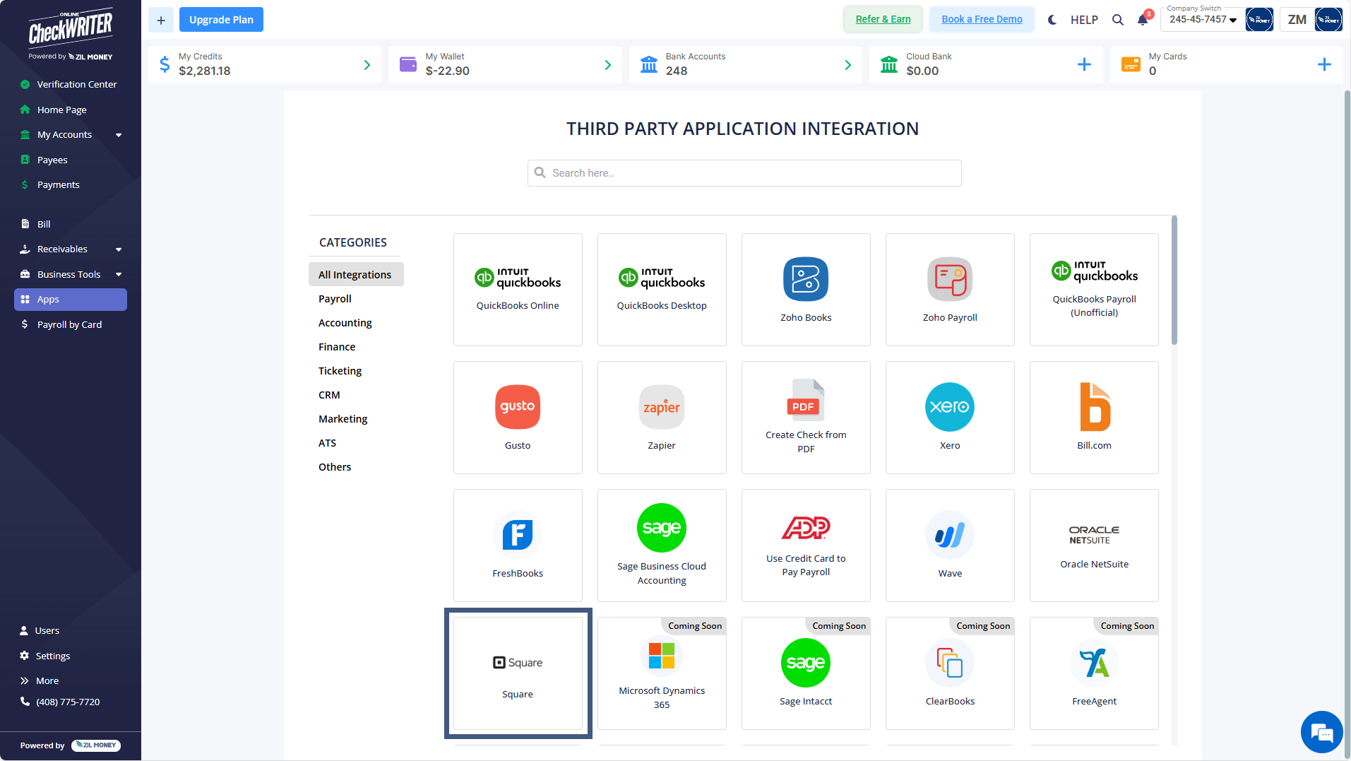 How to Integrate Square Payroll?