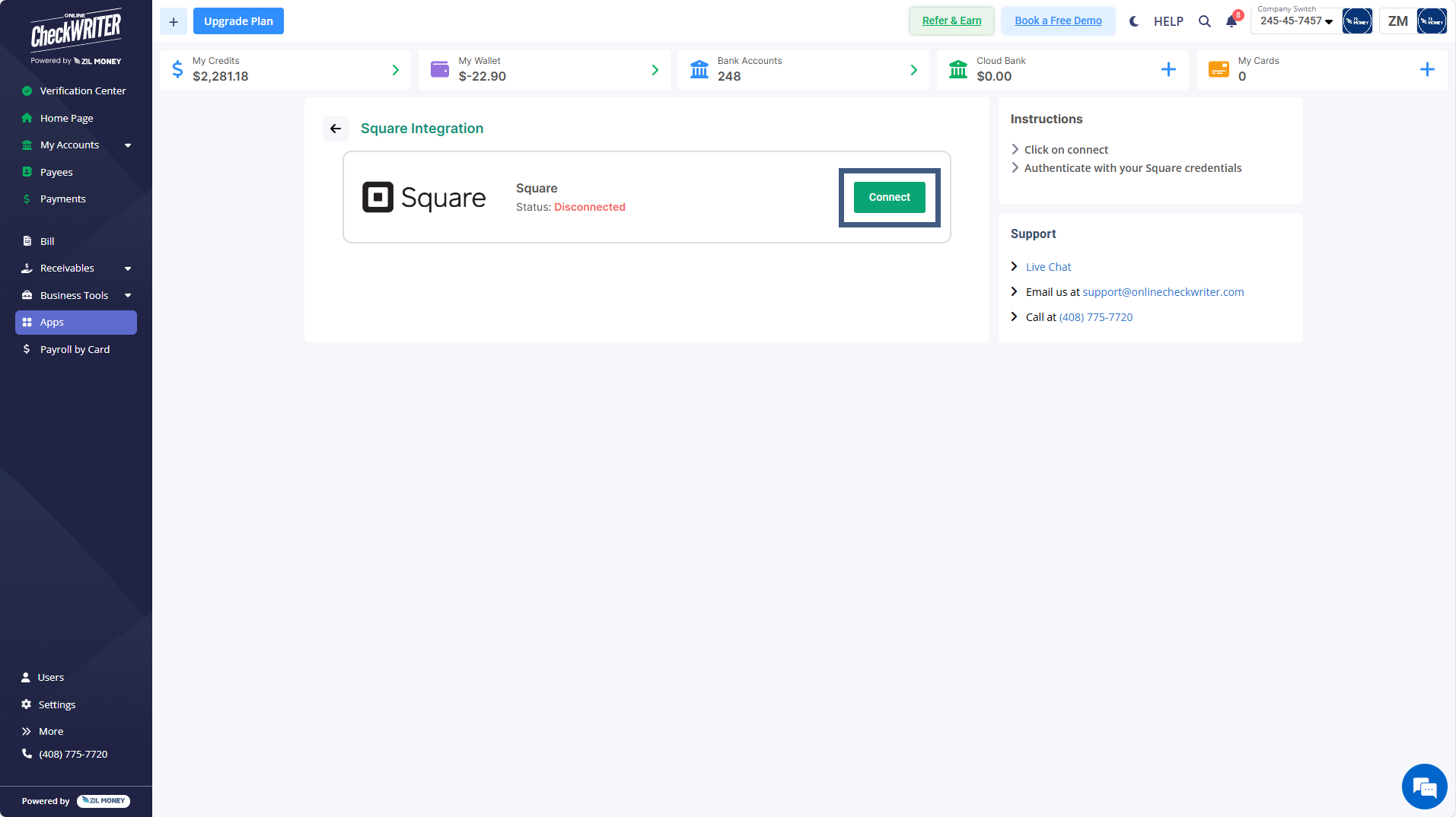 How to Integrate Square Payroll?