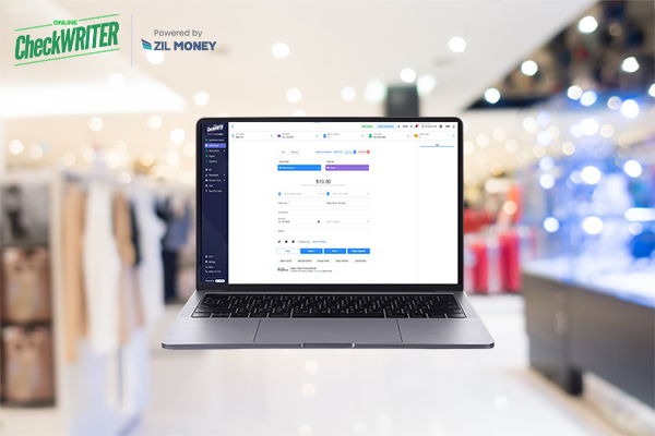 A Laptop Screen Showing Electronic Checks Sending, How an Electronic Check Can Simplify Payment Operations for Gift Shops