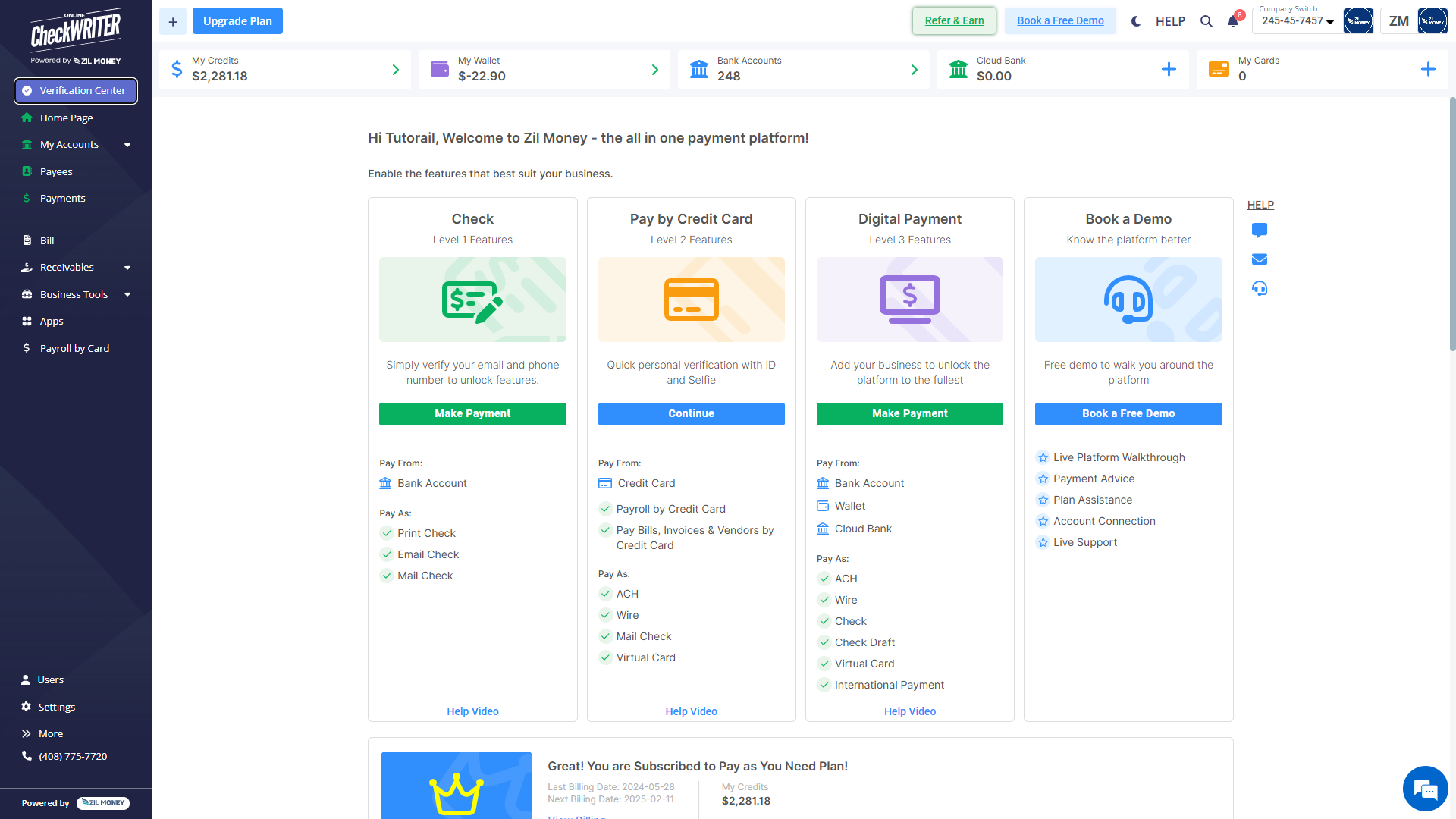 Document Mailing API