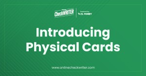 Physical Cards Now Available from OnlineCheckWriter.com – Powered by Zil Money Physical Cards Now Available from OnlineCheckWriter.com – Powered by Zil Money