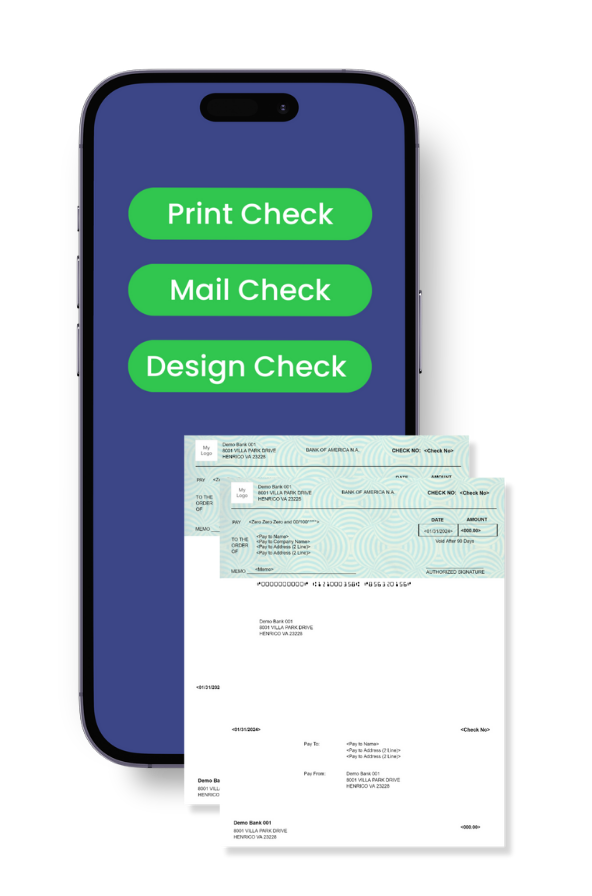 A Mobile Phone Shows a Virtual Visa Card
