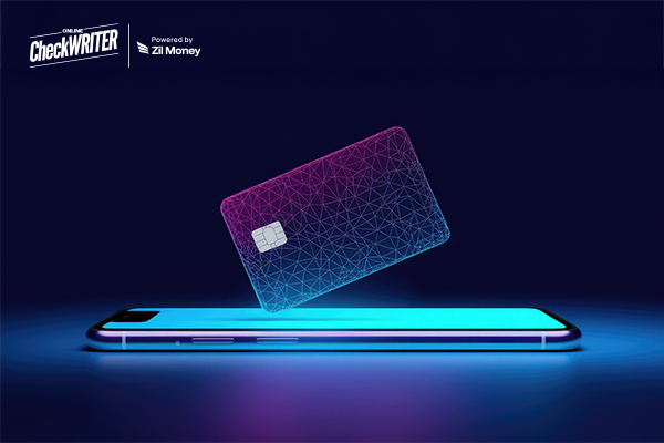 A glowing smartphone with a floating Virtual Card, symbolizing secure and instant digital payments.