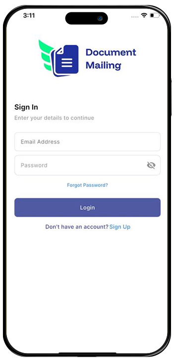 Mail Financial Documents Anywhere with Our Mobile App