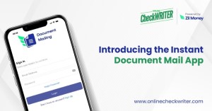 OnlineCheckWriter.com Launches Document Mail App Offering Instant Dispatch OnlineCheckWriter.com Launches Document Mail App Offering Instant Dispatch