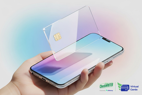 A Phone Screen Shows a Virtual Card App Interface. How They’re Changing Everyday Payments in 2025
