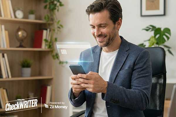 4 Disruptive Ways the Virtual Card Guarantees Unmatched Operational Freedom for SMBs Today A Man Holding a Smartphone Showing Virtual Card. 4 Disruptive Ways the Virtual Card Guarantees Unmatched Operational Freedom for SMBs Today