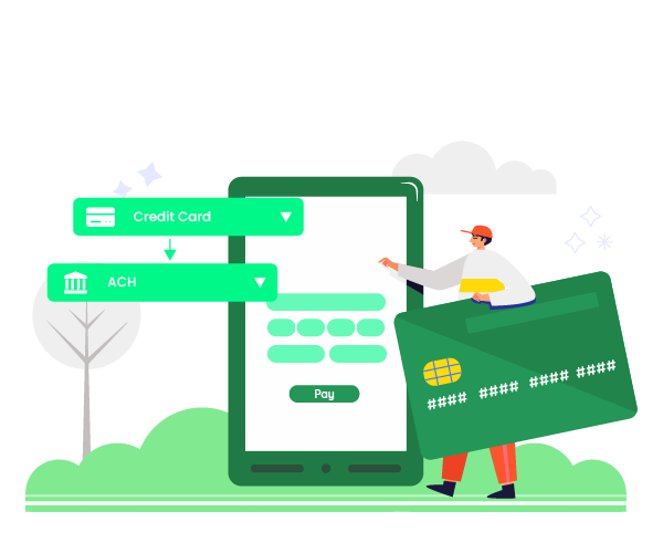 Use Credit Card to Make ACH Payments