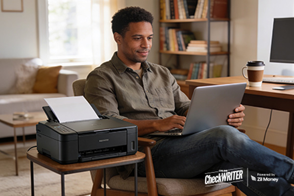 Print Checks Online, Any Printer, Any Bank Account