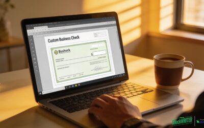 4 Reasons to Design a Check Online Instead of Ordering Pre-Printed Checks