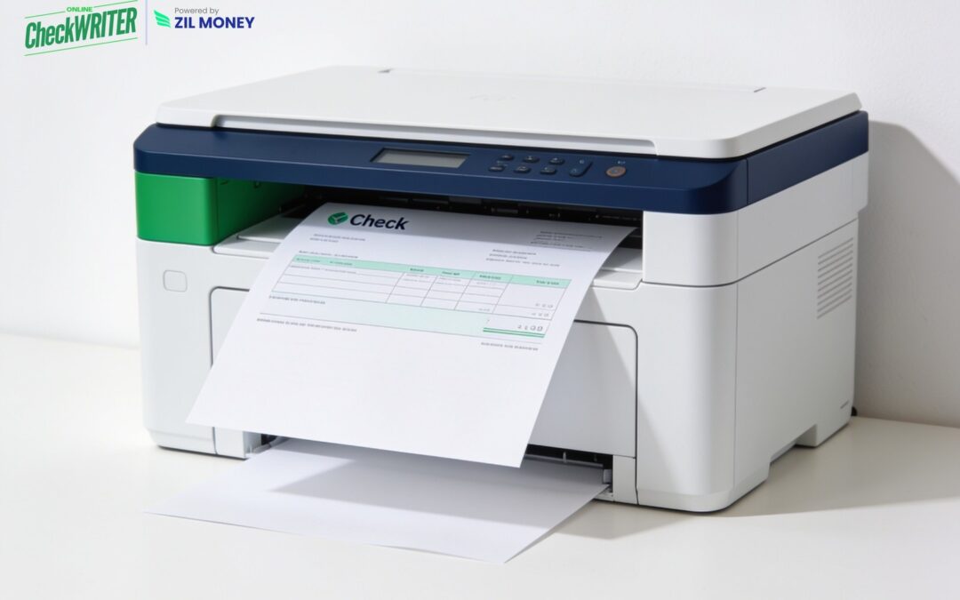 Print Checks Online: Stop Ordering Pre-Printed Checkbooks