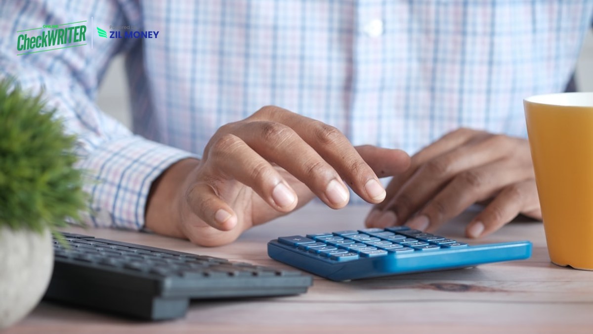 6 Ways to Get the Cheapest Online Checks Without Cutting Corners Bookkeeper printing the cheapest online checks on blank stock using OnlineCheckWriter.com