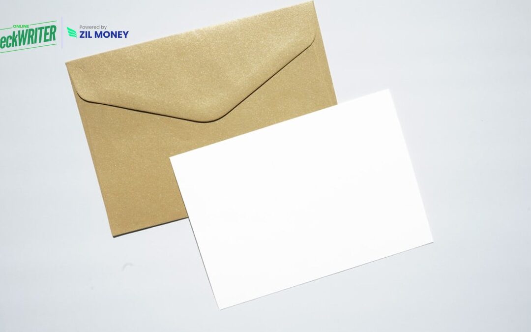 4 Steps to Mail a Check Online Safely Without Touching an Envelope