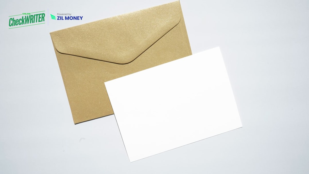 Mail a Check Online Safely Mail a check online safely without an envelope using OnlineCheckWriter.com
