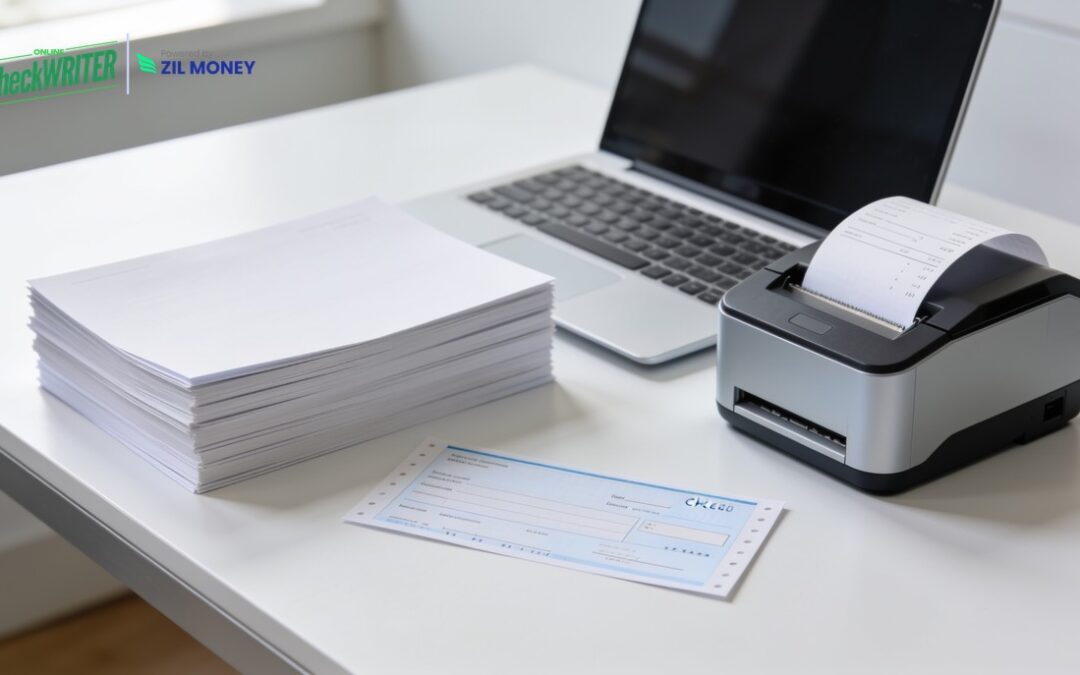 4 Reasons to Order Blank Checks Online and Print Them Yourself