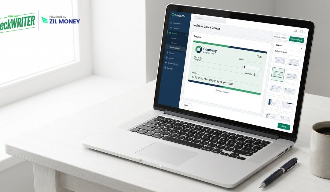 How to Design a Check Online in 6 Simple Steps