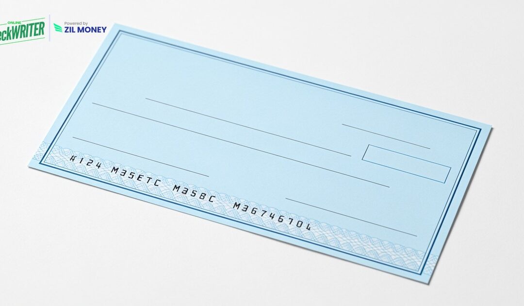 The Format and Layout of a Check: Every Part Explained