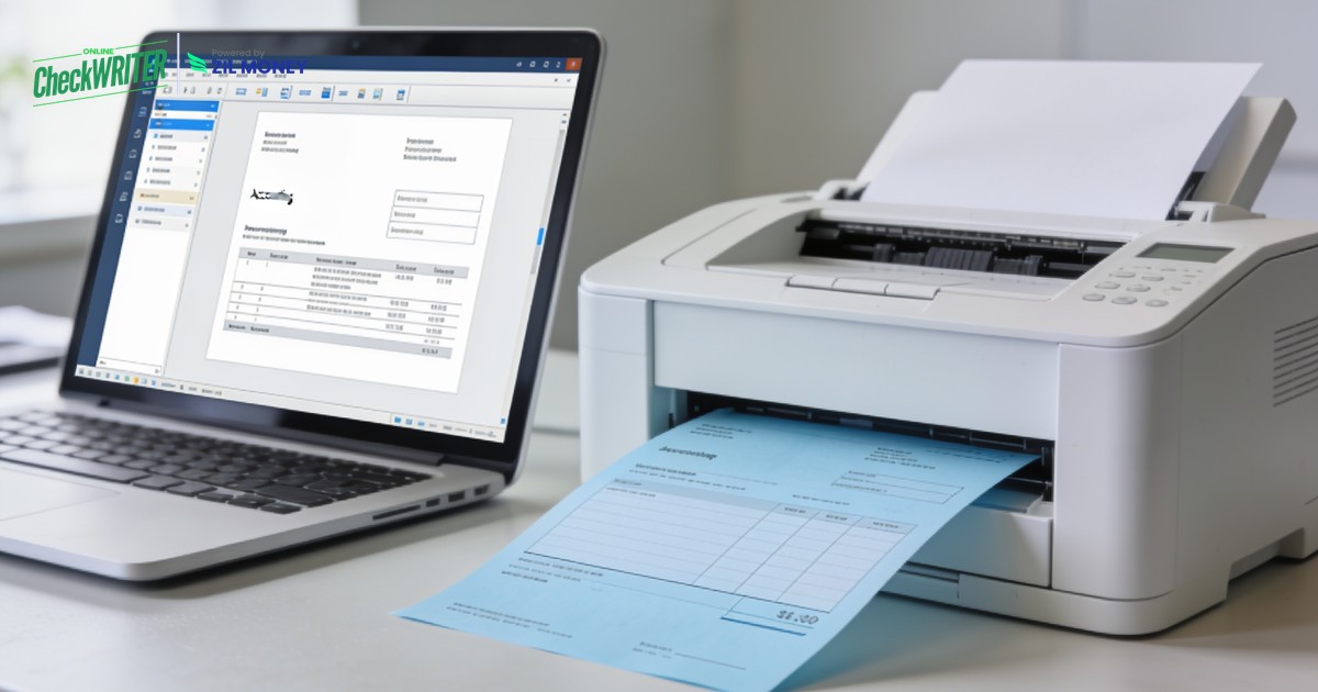 How to Print Checks in QuickBooks Online How to print checks in QuickBooks Online on blank paper with OnlineCheckWriter.com