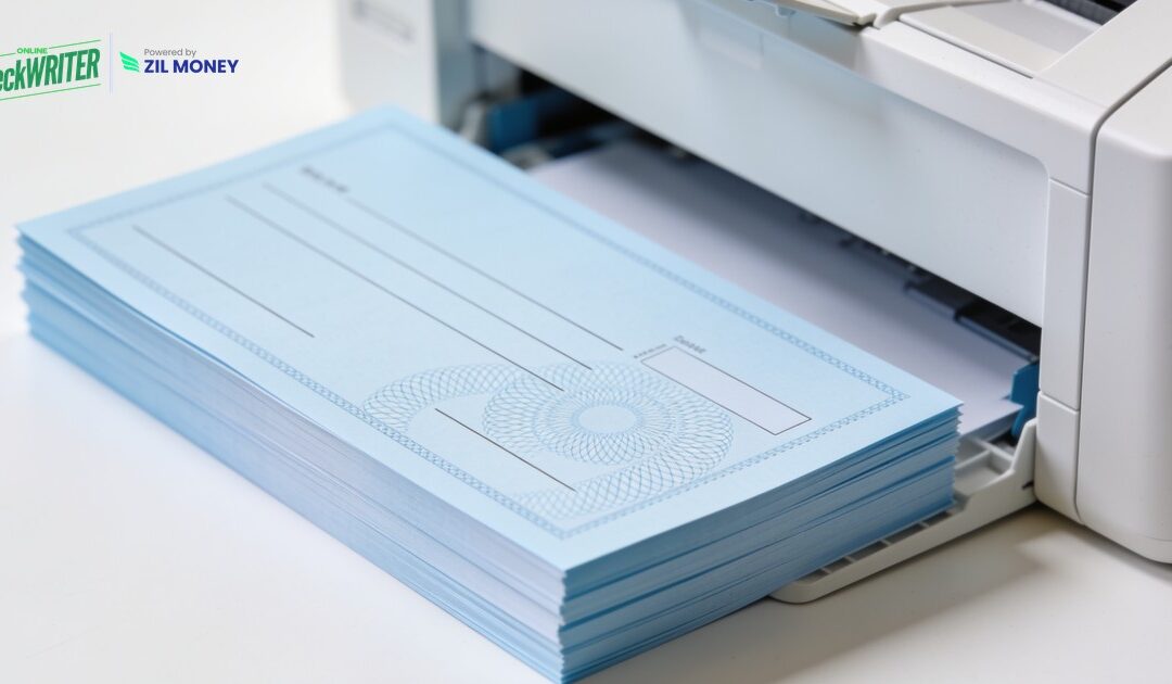 How to Print Blank Checks Online (and Skip Pre-Printed Boxes)