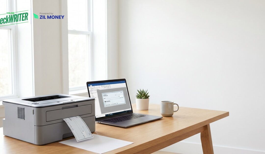 How to Print Checks Online at Home in 6 Simple Steps