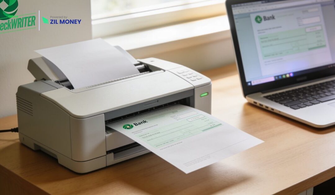 How to Print Checks at Home Without a Checkbook