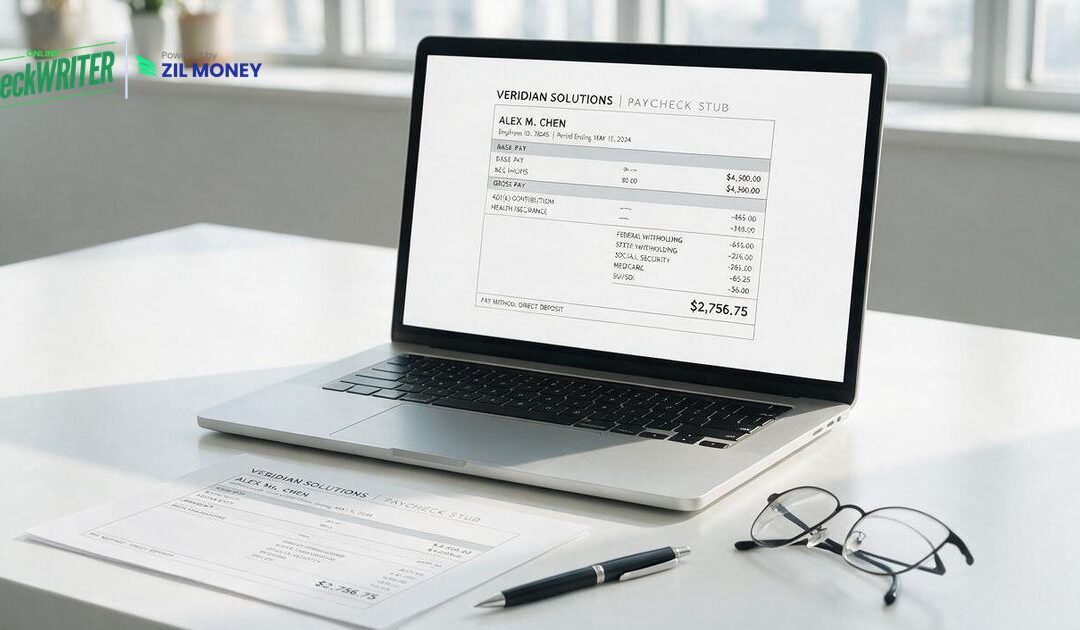 Check Stubs Online: 6 Reasons to Stop Making Pay Stubs by Hand