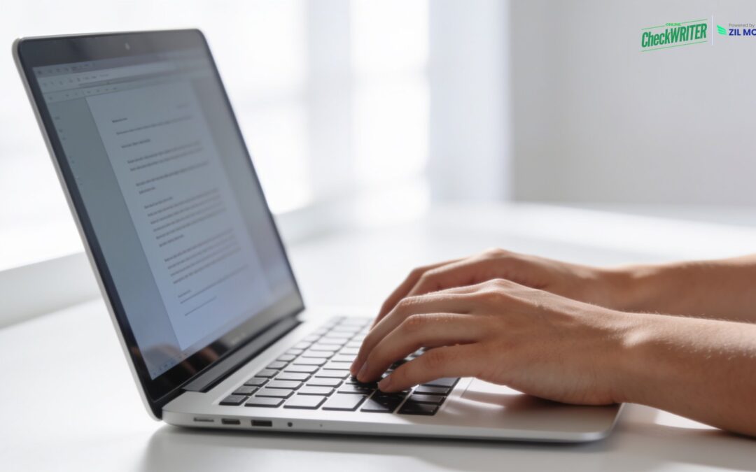Generate a Check Online: 5 Reasons to Ditch Handwriting