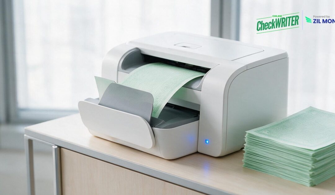 Check Printing on Demand: 6 Ways to End the Reorder Wait