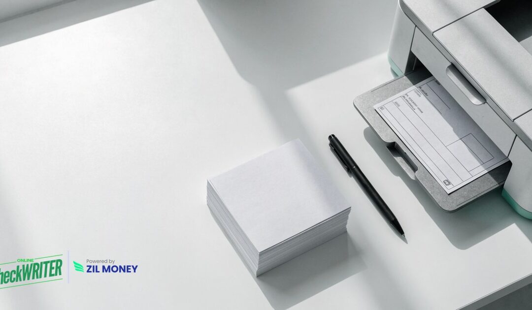 6 Reasons to Print a Check Online Free of Pre-Printed Stock