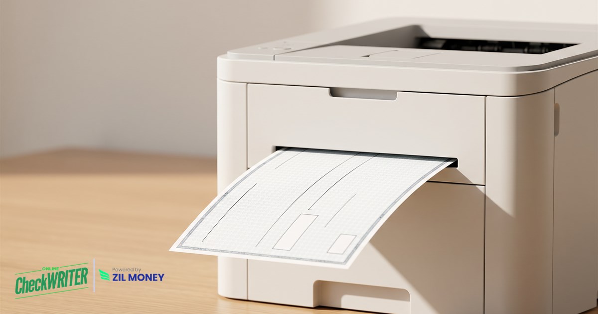 7 Reasons to Print Your Own Wells Fargo Checks Instead of Reordering Printing Wells Fargo checks on blank stock from a desk printer